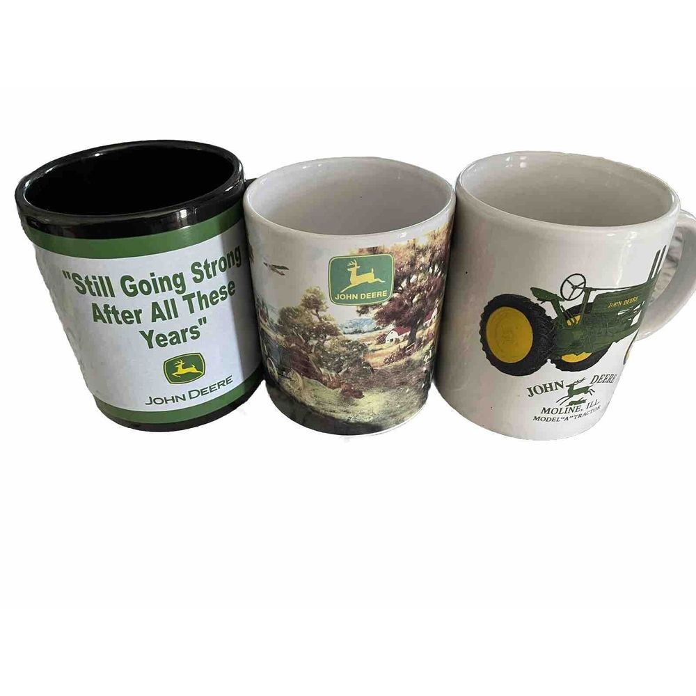 John Deere Licensed Assorted‎ Mugs Moline Still Going Strong Boy On Tractor 3